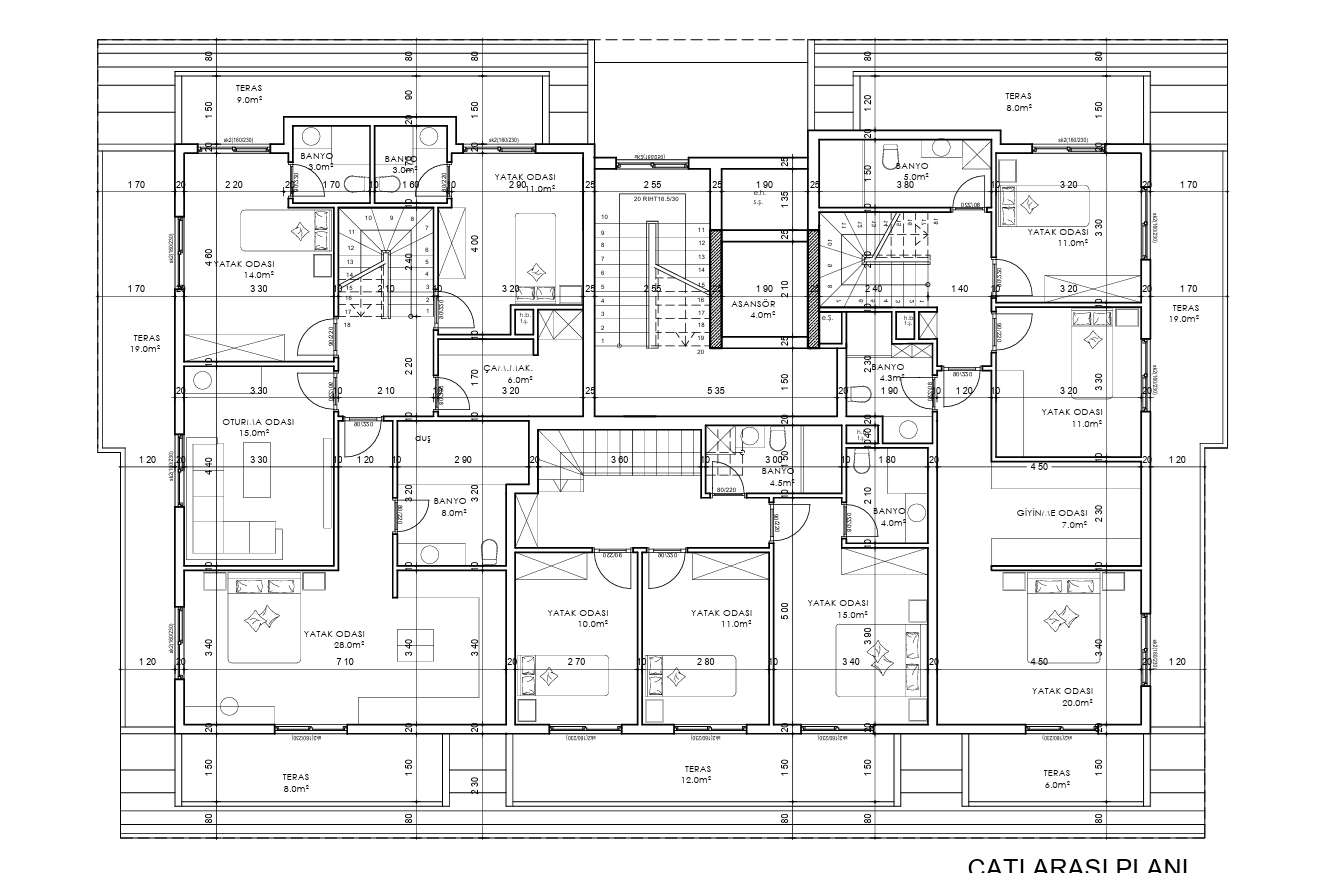 AYDEMİR PALACE III, AN ONGOING PROJECT, OFFERS APARTMENTS FOR SALE WITH 36-MONTH INSTALLMENT OPTIONS. TOTAL OF 2 BLOCKS, A AND B.